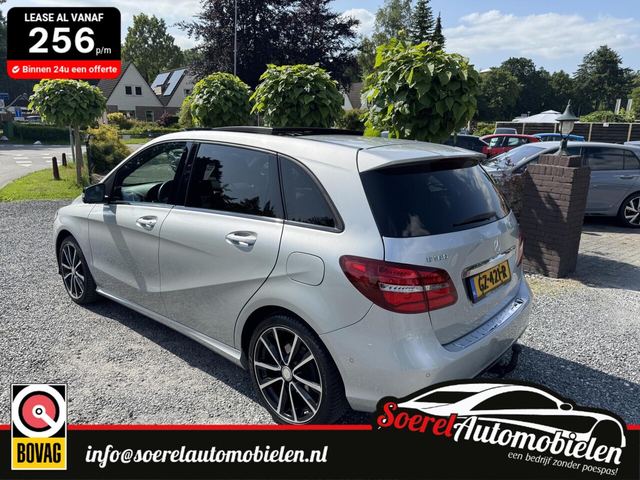 Mercedes-Benz B-klasse - 180 Automaat panodaken halfleer trekhaak - AutoWereld.nl