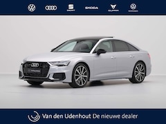Audi A6 Limousine - 50 TFSI e quattro S edition Competition Panodak Verw. voorstoelen Camera Smartphone interf
