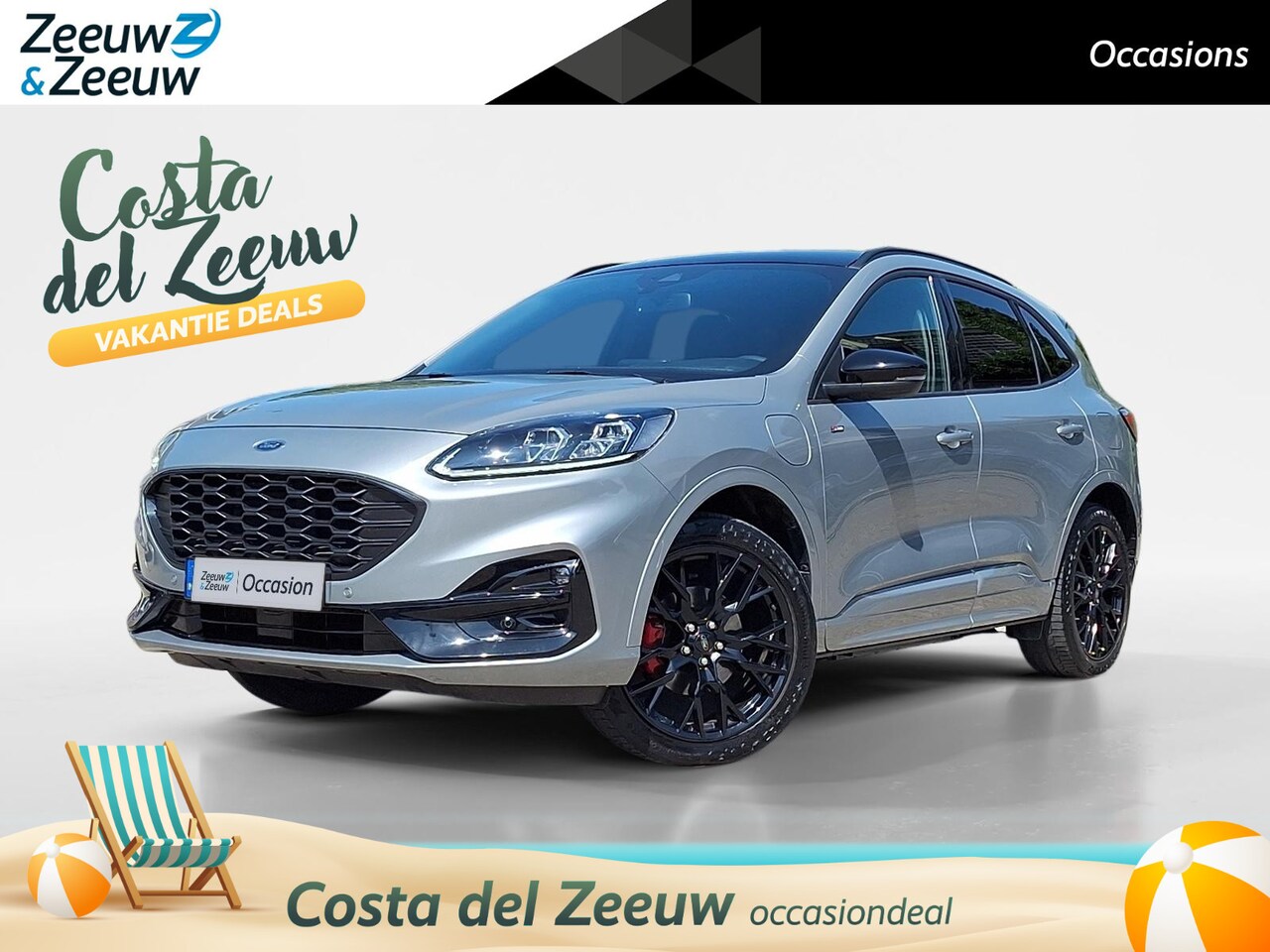 Ford Kuga - 2.5 PHEV ST-Line X Black Pack | 20" LMV | El. Achterklep | Camera | Climate Control - AutoWereld.nl