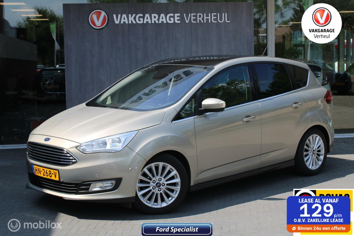 Ford C-Max - 1.0 Titanium|125Pk|Navi|Boekjes|Nap - AutoWereld.nl