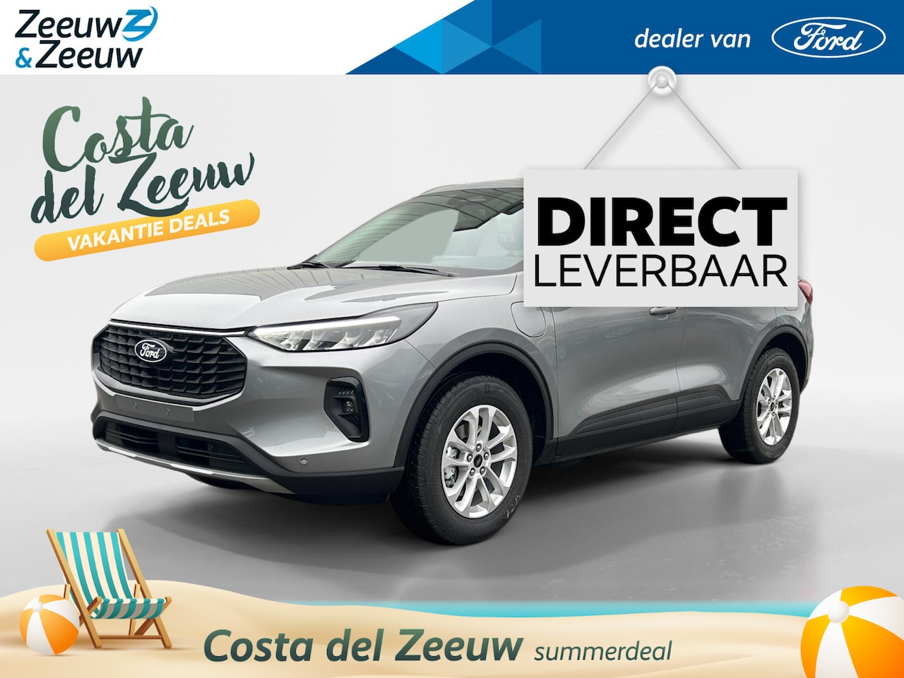 Ford Kuga - 2.5 PHEV Titanium 243pk | €4.000.- korting | 0,99% rente | Elektrische wegklapbare trekhaa - AutoWereld.nl