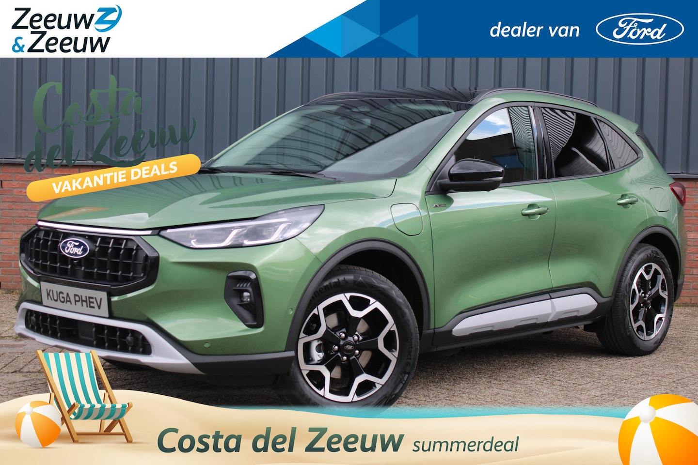 Ford Kuga - 2.5 PHEV Active X |€4000 korting | Gratis laadpaal en installatie! | El. voorstoelen met g - AutoWereld.nl