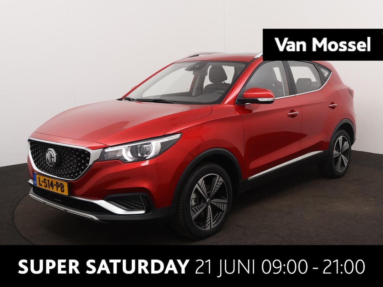 MG ZS - Luxury 45 kWh | WLTP 263KM | Panorama/Schuif-Kantel dak | LMV | DAB | Airco | Navigatie | - AutoWereld.nl
