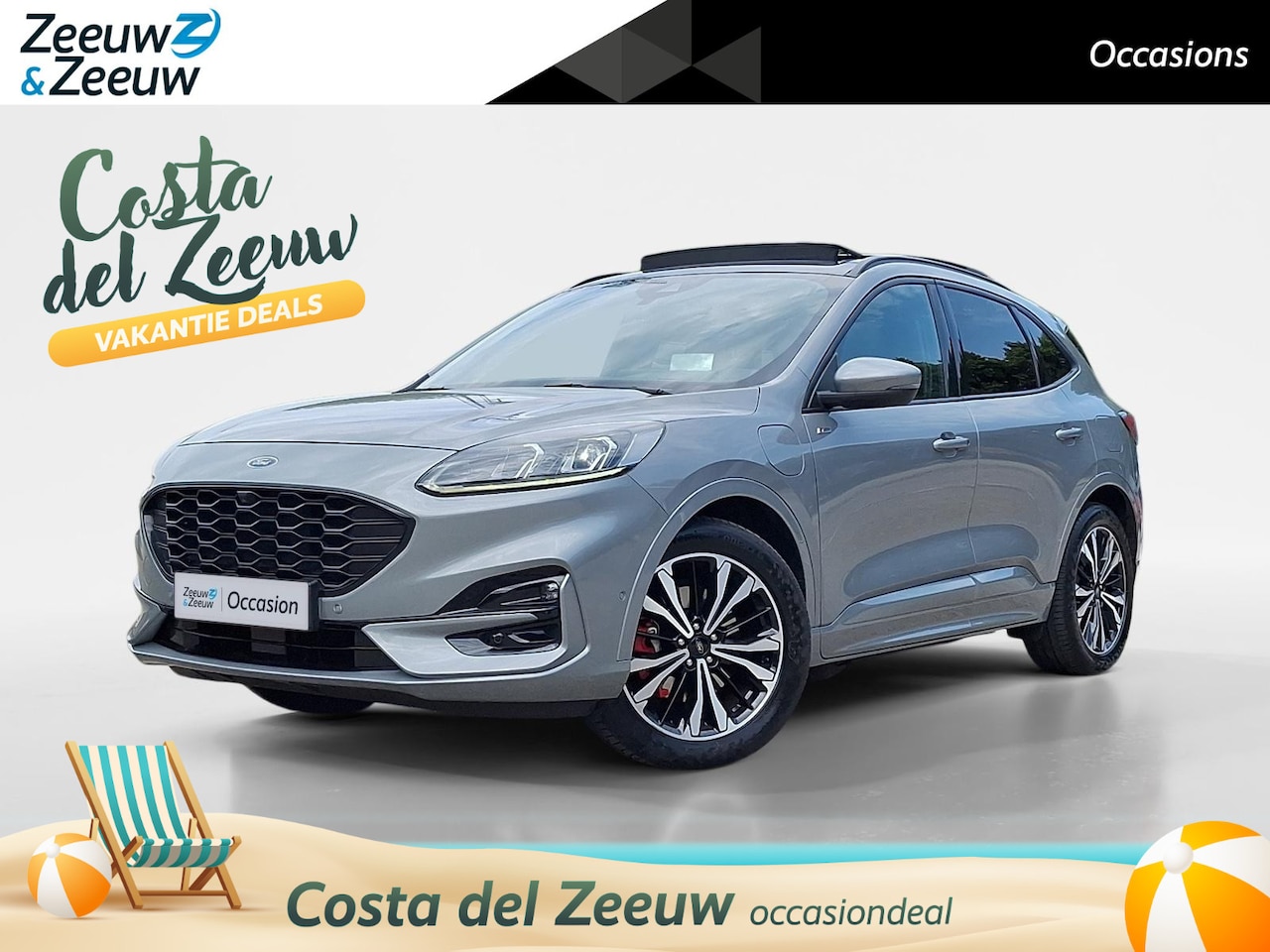 Ford Kuga - 2.5 PHEV ST-Line X | Panoramadak | BLIS | Adaptieve Cruise Control | Winter Pack | El. Ach - AutoWereld.nl