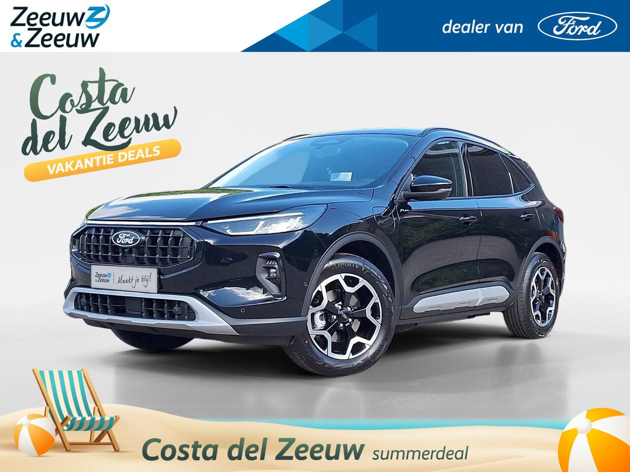 Ford Kuga - 2.5 PHEV Active X | Winterpack | Matrix Ledkoplampen | El. Trekhaak | 18" Lichtmetaal | 36 - AutoWereld.nl