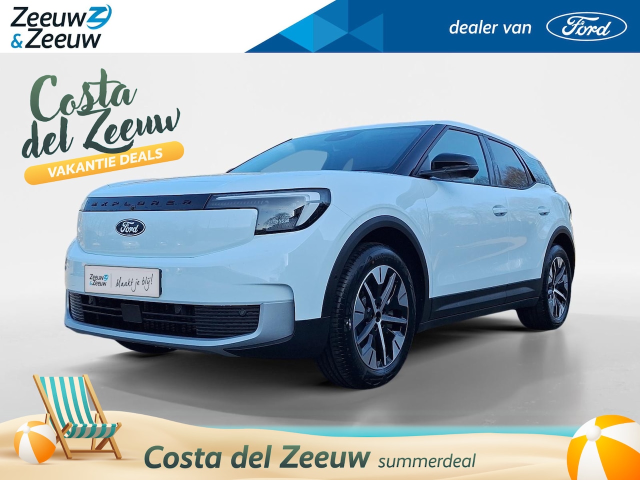 Ford Explorer - Select Extended Range RWD 77 kWh | Driver Assistance Pack | Comfortpack 1 | 360Camera | Ad - AutoWereld.nl