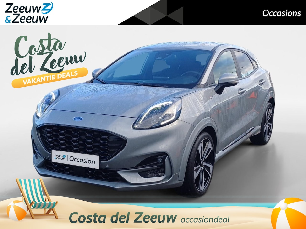 Ford Puma - 1.0 EcoBoost Hybrid ST-Line X | Automaat | Achteruitrijcamera | B&O Sound | 19 Inch LMV | - AutoWereld.nl