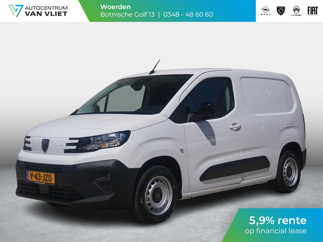 Peugeot Partner - L1 1.5D 102 Pk. | camera | Apple Carplay | Keyless Entry | betimmering | rijklaarprijs - AutoWereld.nl