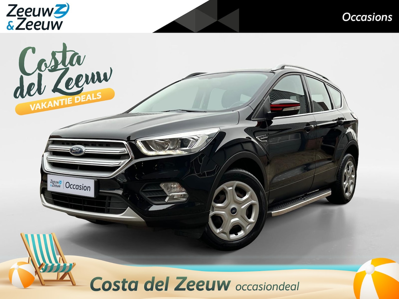 Ford Kuga - 1.5 EcoBoost Trend Ultimate | Zeer nette Auto| Trekhaak | Parkeersensoren achter | Apple C - AutoWereld.nl