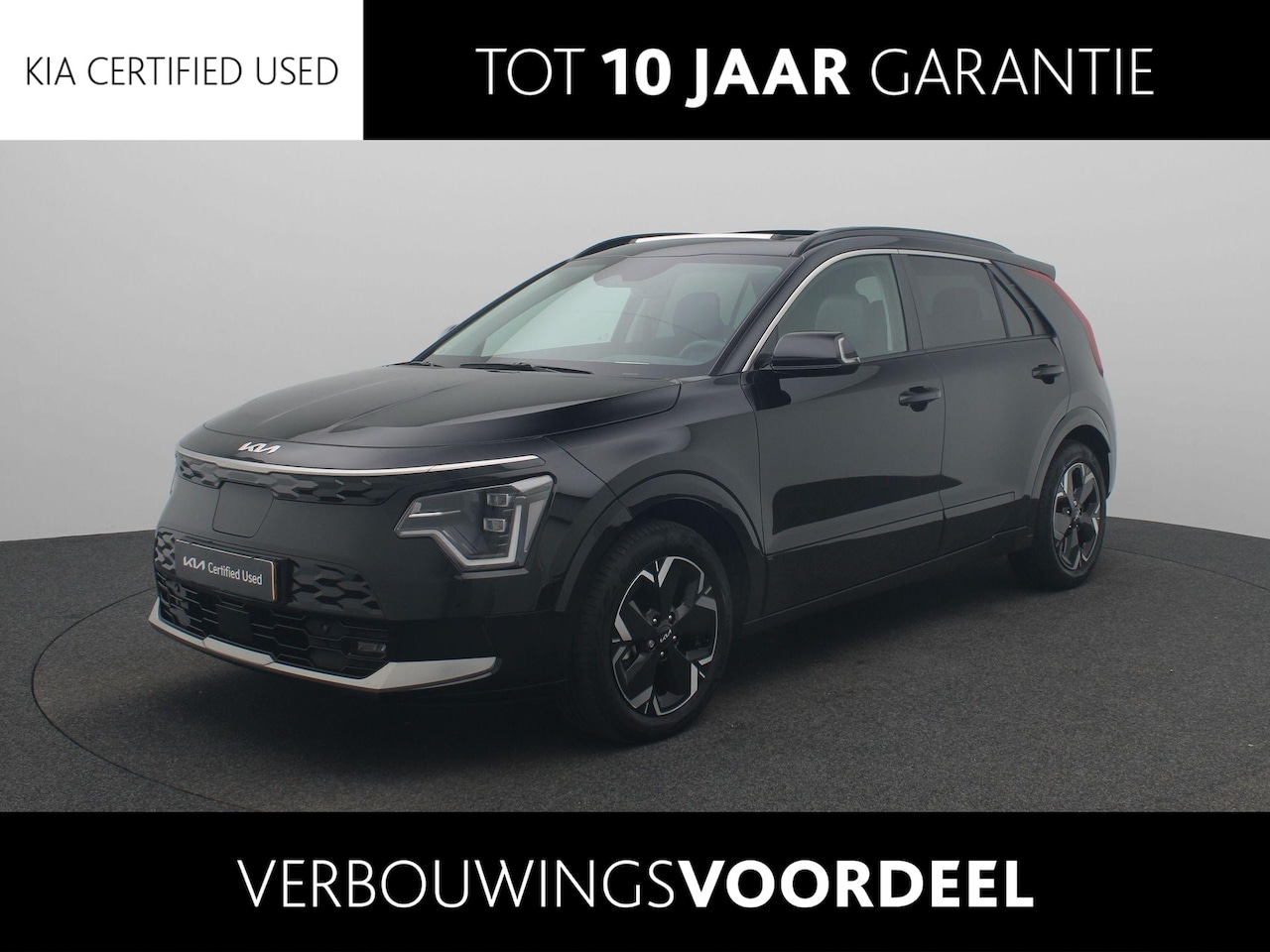 Kia Niro EV - DynamicPlusLine 64.8 kWh Leder | Stoelverwarming | Navi | Camera | Keyless | Clima | Adap. - AutoWereld.nl