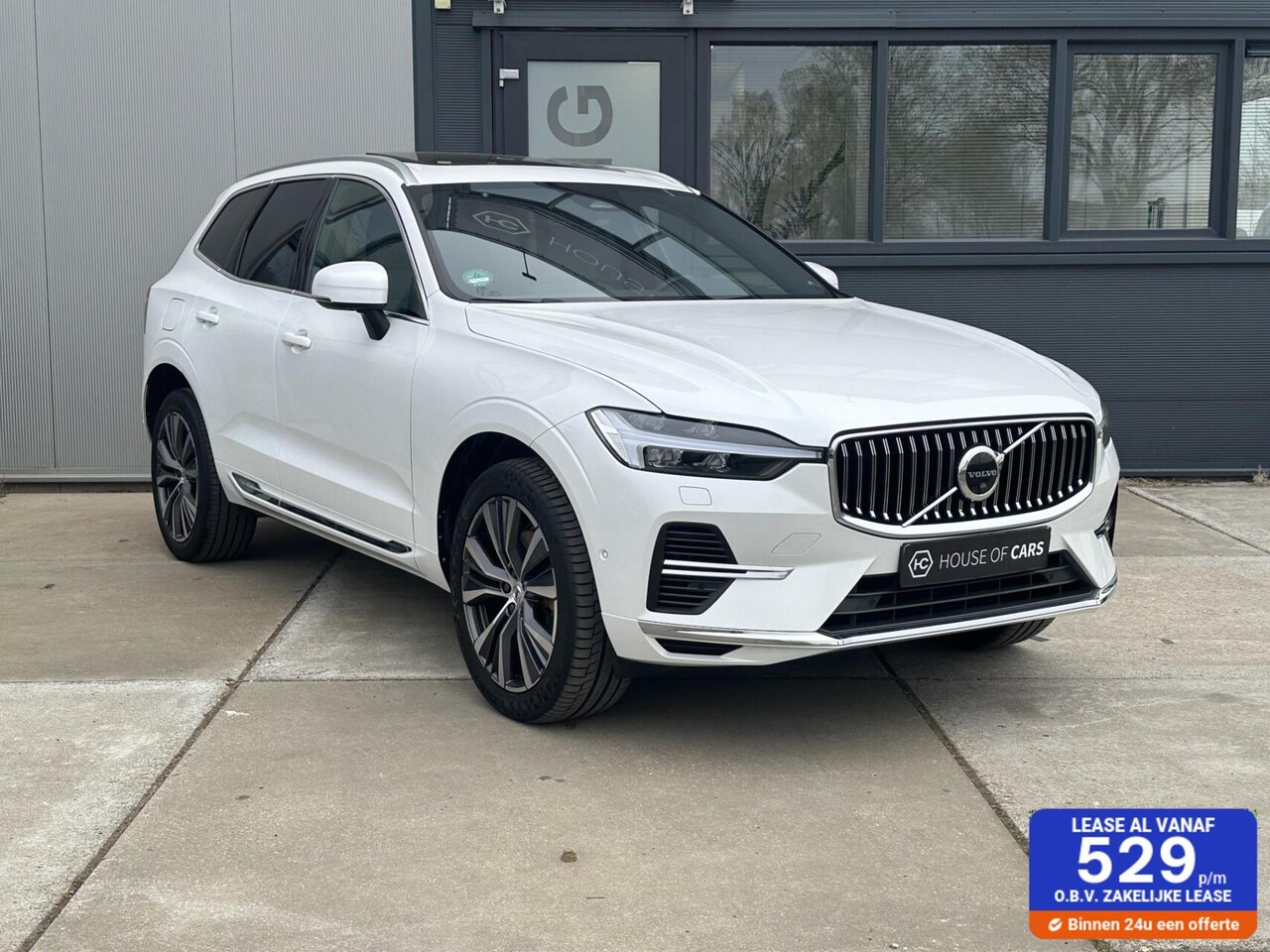 Volvo XC60 - 2.0 T6 AWD Inscription Wool Luchtvering H&K MY22 - AutoWereld.nl