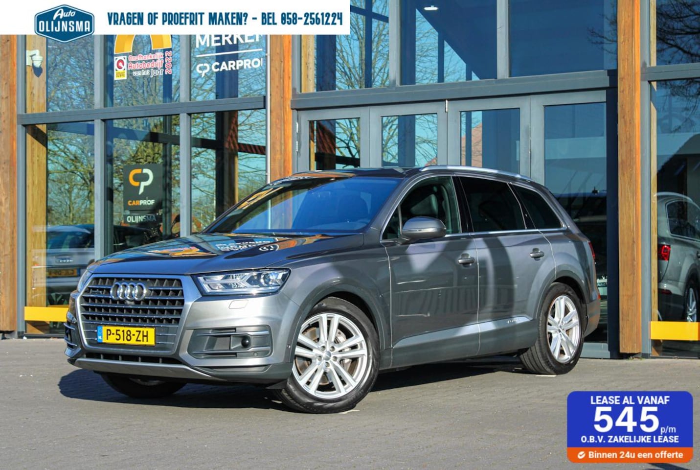 Audi Q7 - 3.0 TFSI quattro Pro Line S|Memory|360Camera|Leer|Achterbankverwarming - AutoWereld.nl
