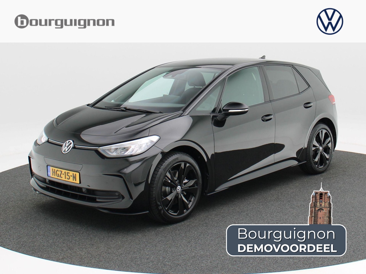 Volkswagen ID.3 - Black Edition 52 kWh 170 pk | 19" Lichtmetalen Velgen | Parkeersensoren | Cruise Control A - AutoWereld.nl