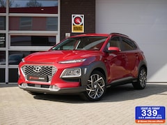Hyundai Kona - 1.6 GDI HEV Fashion Design Trekhaak| Half Leder| Navi+BT| Dealer onderhouden