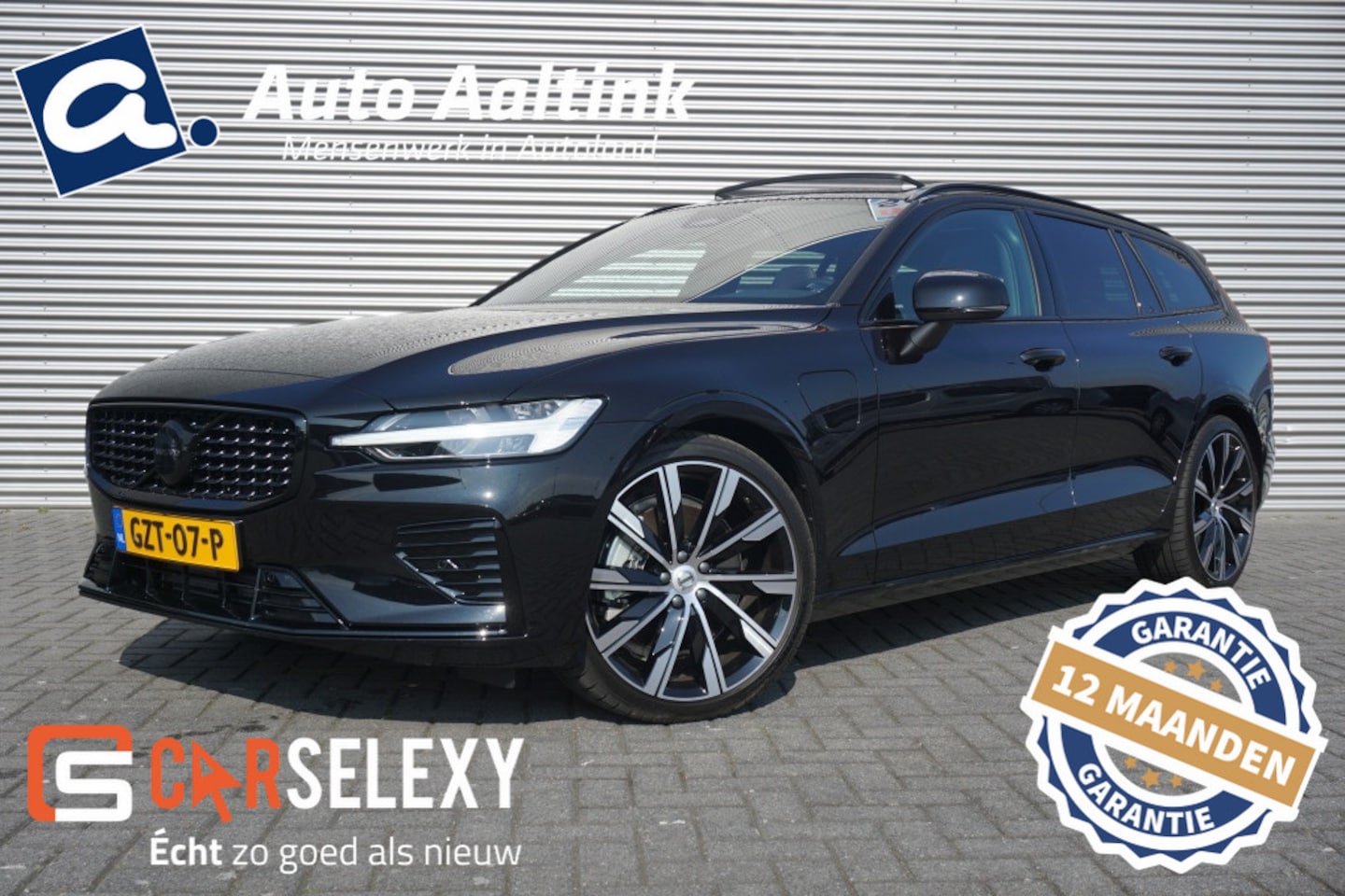 Volvo V60 - T6 PHEV Plus Dark ORG.NL! | TREKHAAK | HARMAN KARDON | PANO! - AutoWereld.nl