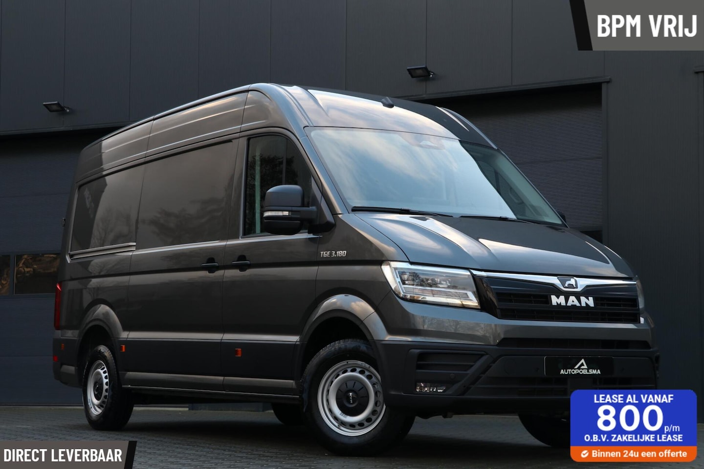 MAN TGE - 35 2.0 L3H3 3.180 Facelift Led Camera 2x Schuifdeur Virtual Cockpit Carplay Stuurwielverwa - AutoWereld.nl
