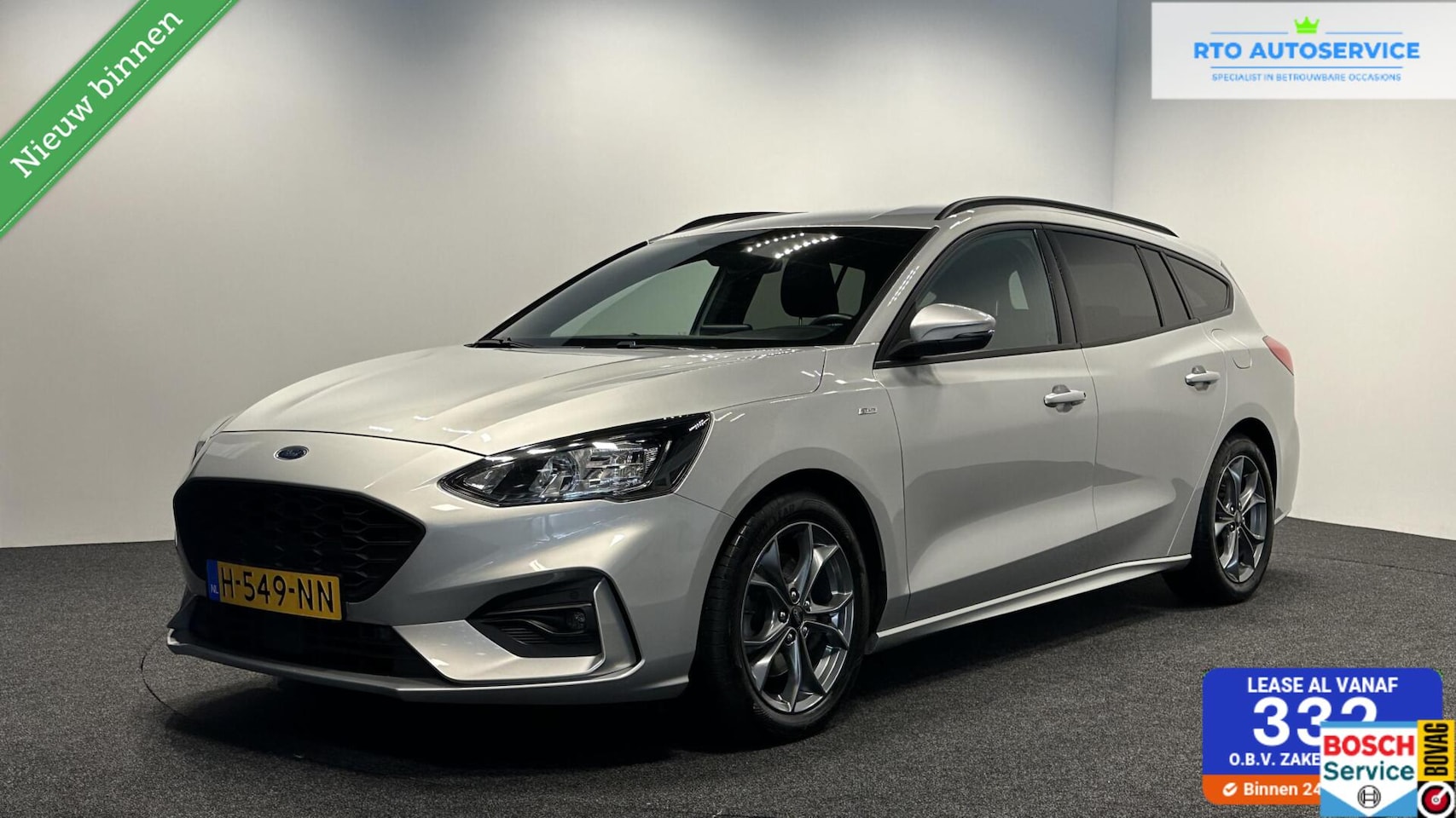 Ford Focus Wagon - 1.5 EcoBoost ST Line Business|Navi|Airco|Cruise|6-Bak|NAP| - AutoWereld.nl