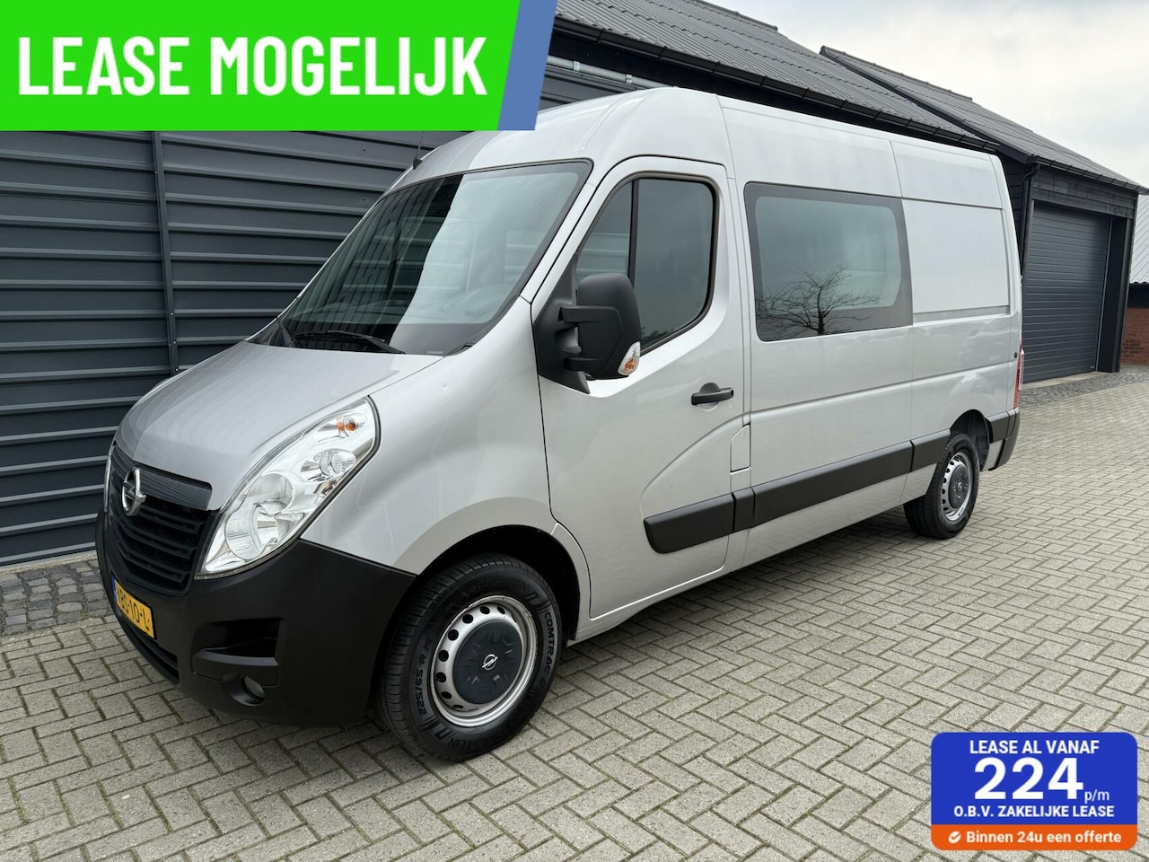 Opel Movano - 2.3 Turbo 146 Pk L2H2 Dubbele Cabine Camera - AutoWereld.nl