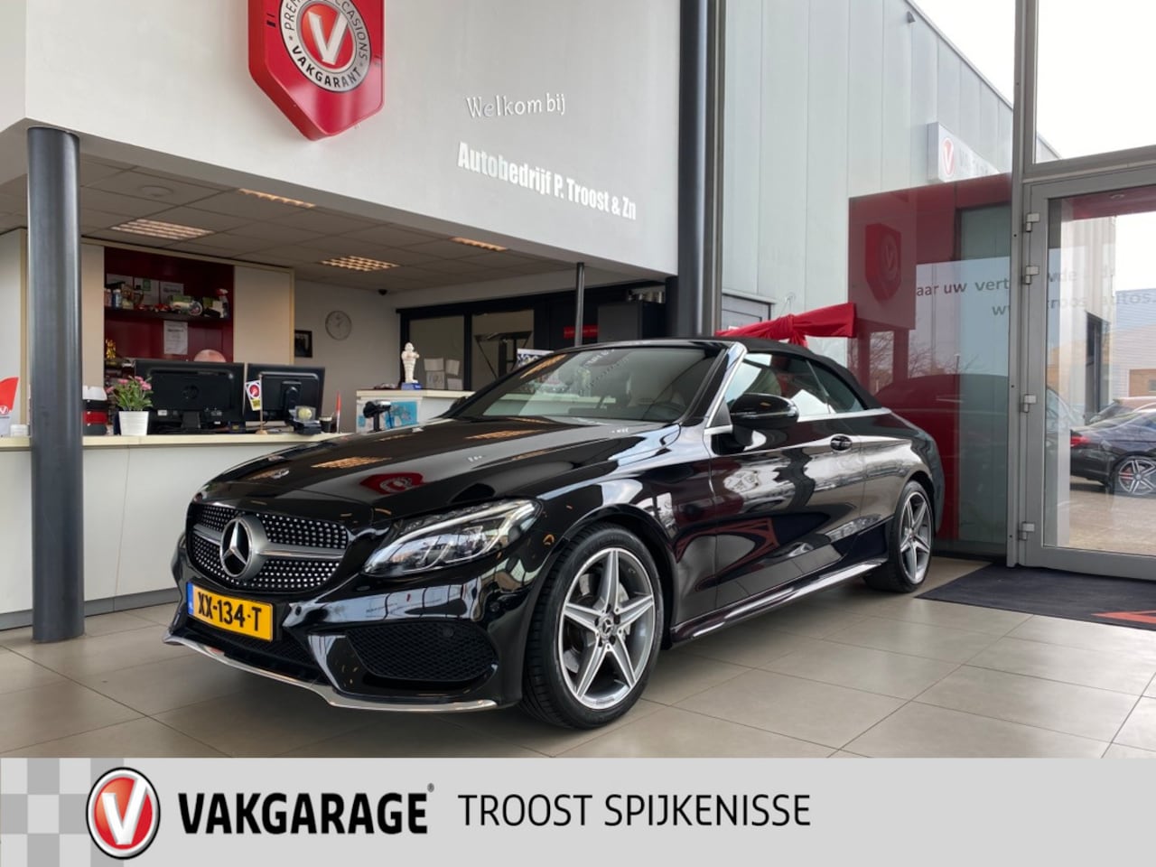Mercedes-Benz C-klasse Cabrio - 180 Premium 180 Premium,AMG Line,Automaat,Navigatie,Climate&Cruisecontrol,Leder&Stoelverwaming,Elektri - AutoWereld.nl