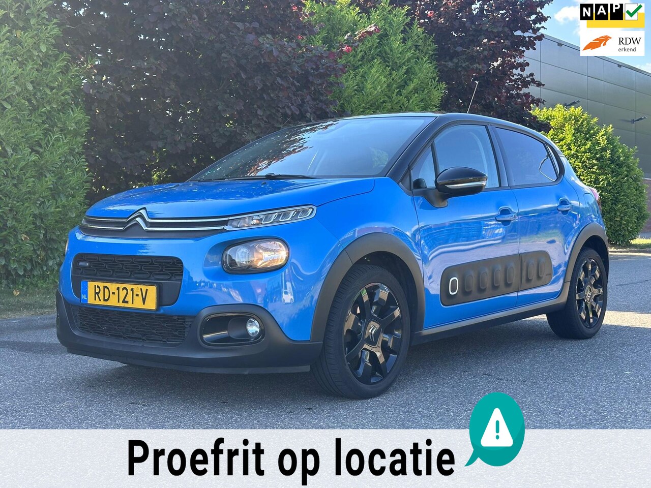 Citroën C3 - 1.2 PureTech S&S Shine Achteruit Camera*Navigatie*Cruise*NAP*Clima*Parkeersensoren|*LM vel - AutoWereld.nl