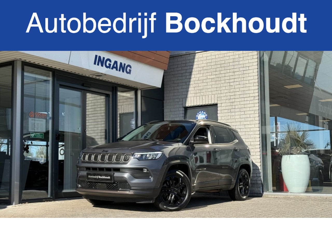 Jeep Compass - 4xe 240 Hyb. Limited | Navi | Camera | Stoelverwarming - AutoWereld.nl