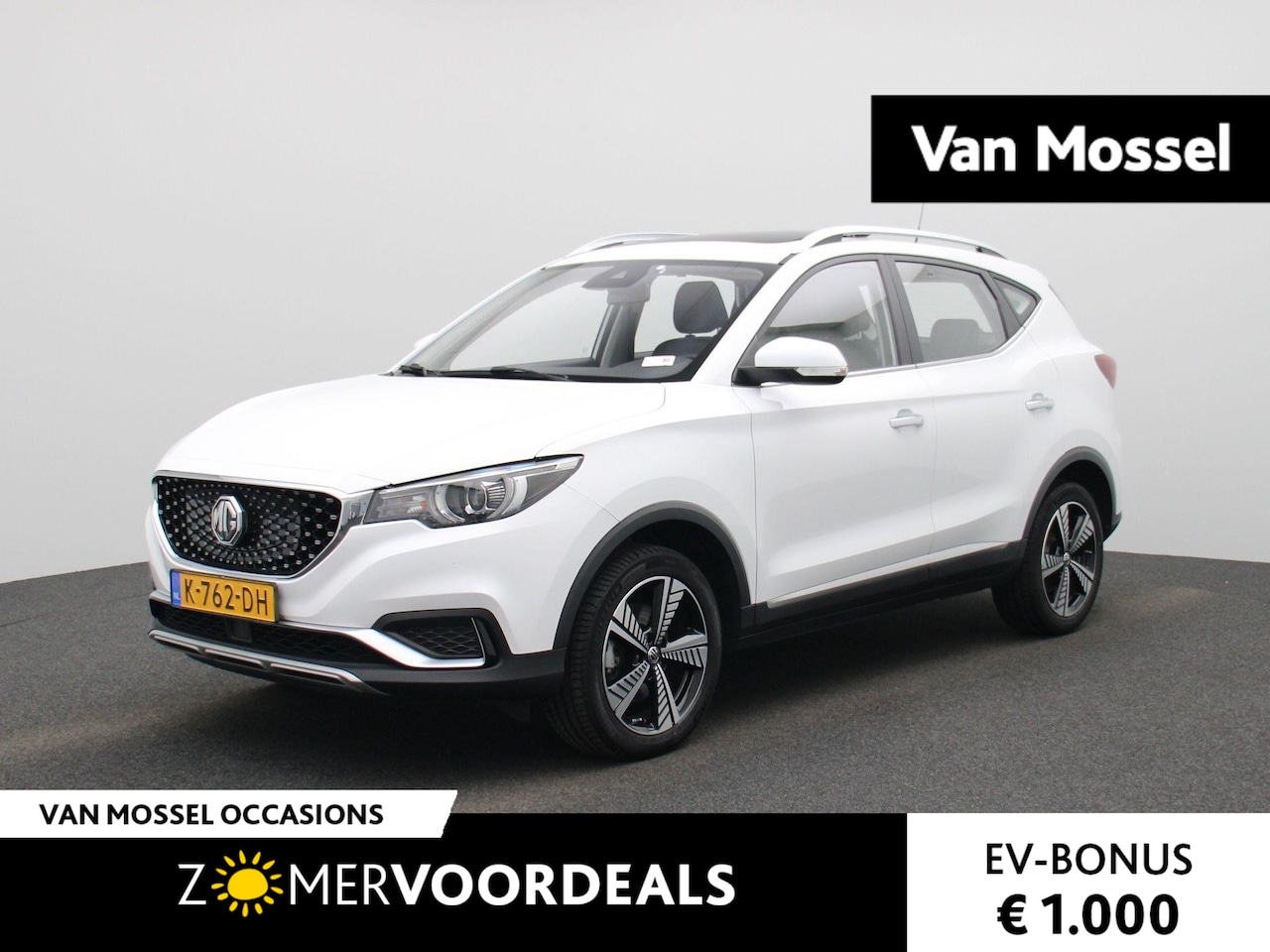 MG ZS - Luxury 45 kWh | Navigatie | Schuifdak | Camera | Leder Interieur | - AutoWereld.nl