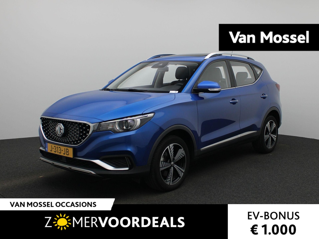 MG ZS - Luxury 45 kWh | Panoramadak |  Lederen Bekleding | Navigatie | Camera | - AutoWereld.nl