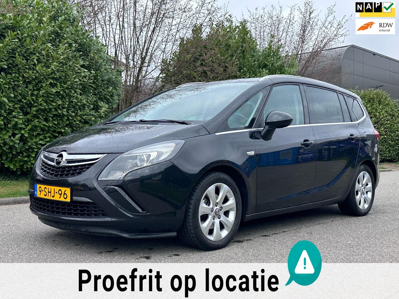 Opel Zafira Tourer - 1.4 Edition 7p. 1e Eigenaar*Cruise*Trekhaak*Clima*NAP*LM velgen*Parkeersensoren* - AutoWereld.nl