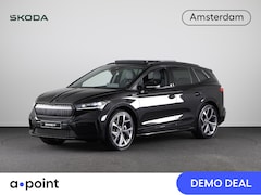 Skoda Enyaq iV - 85 Sportline 286 PK | Panoramadak | 21 inch Vision | Leer/alcantara bekleding | Verwarmbar