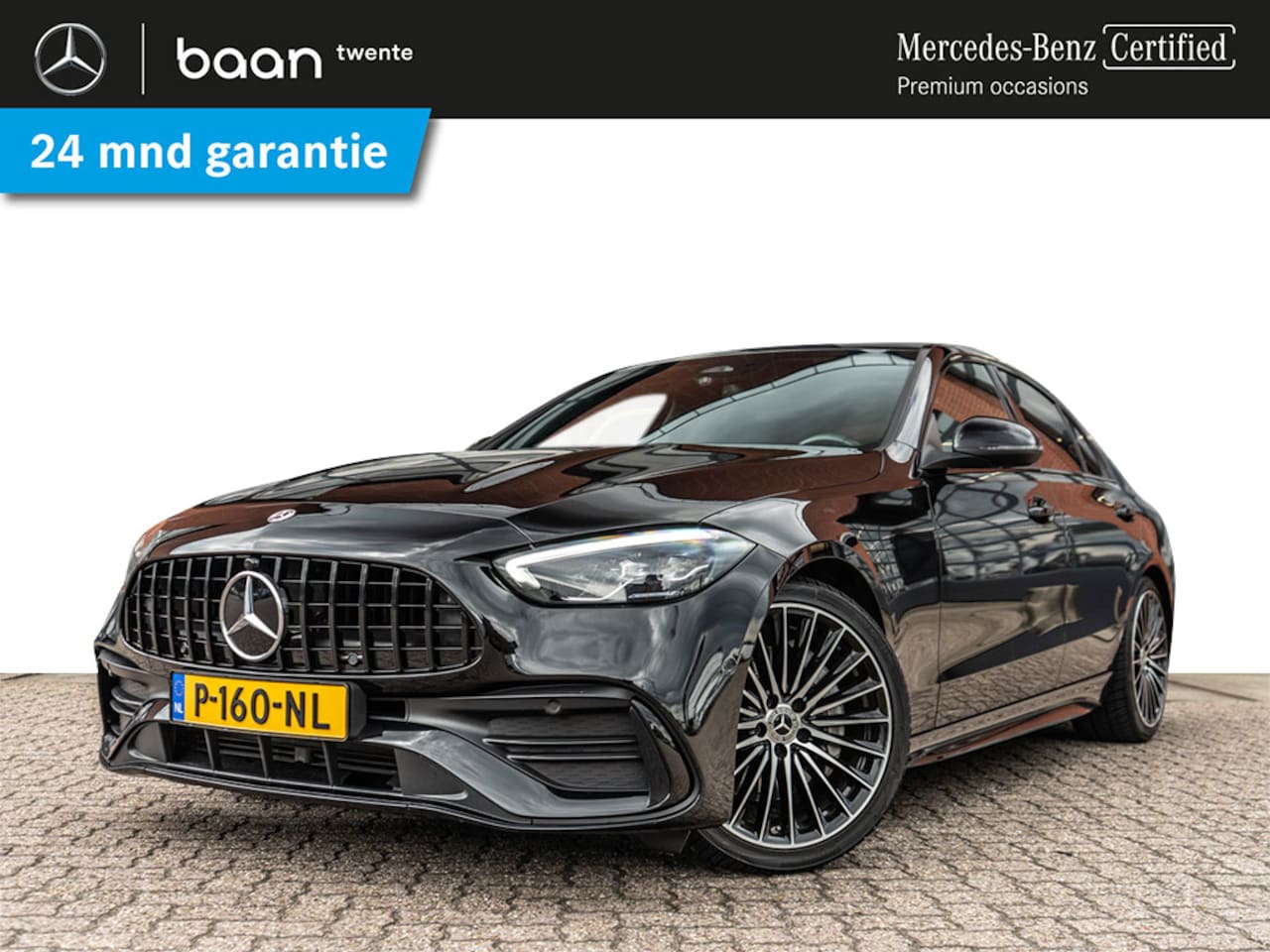 Mercedes-Benz C-klasse - C 180 AMG Line | Smartphone integratie | Dodehoekassistent | Spoorassistent | Stoelverwarm - AutoWereld.nl