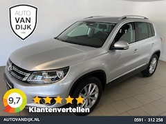 Volkswagen Tiguan - 1.4 TSI Sport&Style 4Motion AIRCO CRUISE NAVI STOELVERW TREKHAAK 2000KG ALCANTARA VELGEN Z