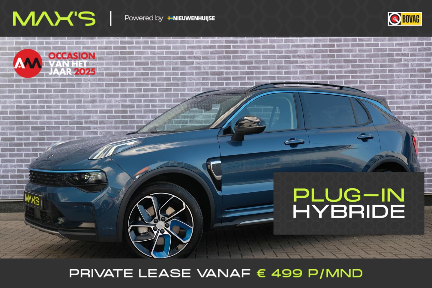 Lynk & Co 01 - PHEV | Sportieve en Complete SUV met 1.800 kg trekgewicht | Elektrisch schuif/kanteldak | - AutoWereld.nl