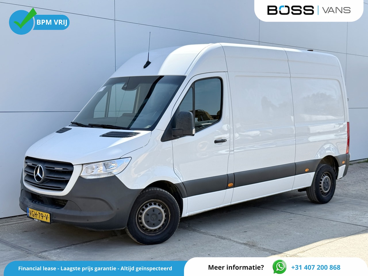 Mercedes-Benz Sprinter - 314 2.2 CDI Automaat L2H2 Climate Control Cruise Control Standkachel Navigatie Camera - AutoWereld.nl