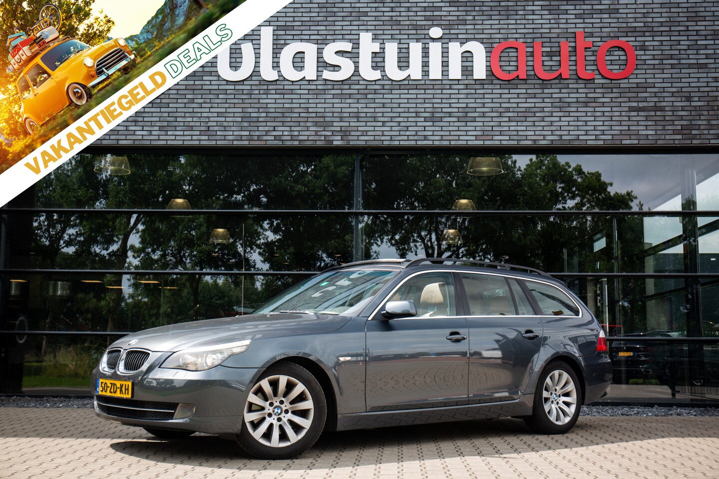 BMW 5-serie Touring - 525d Business Line 525d Business Line , Pano, Comfortstoelen, Stuur verstelbaar, - AutoWereld.nl