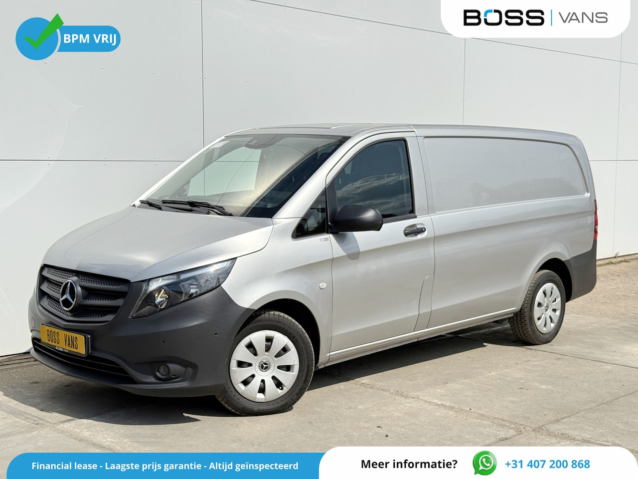 Mercedes-Benz Vito - 116 CDI Automaat L2H1 Standkachel Climate Control Cruise Control Stoelverwarming Achteruit - AutoWereld.nl