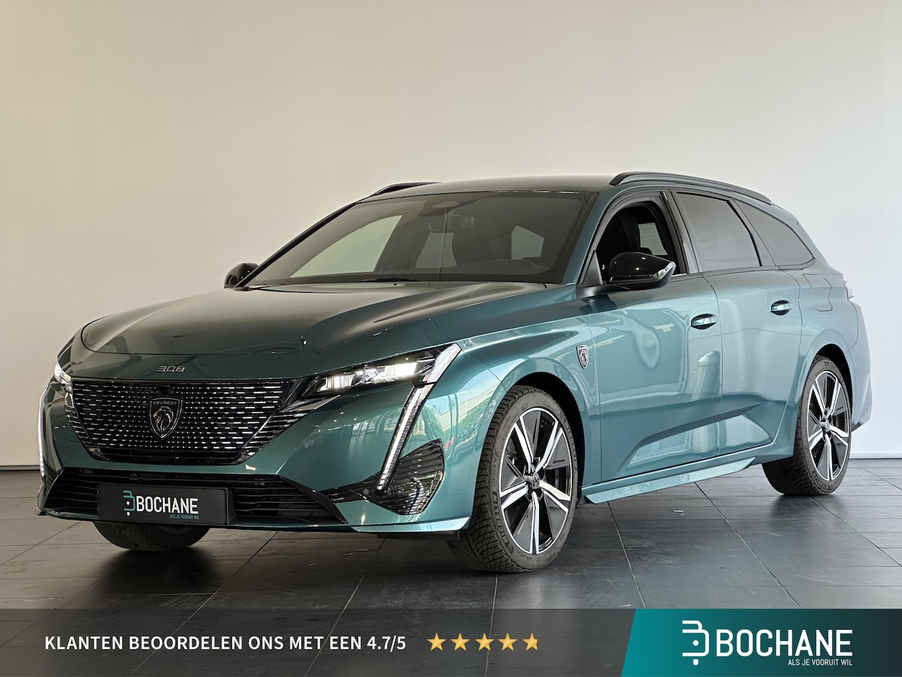 Peugeot 308 SW - 1.6 Plug-in Hybrid 180 GT ACHTERUITRIJCAMERA | PARKEERSENSOREN VOOR-/ACHTER | STUUR-/STOEL - AutoWereld.nl