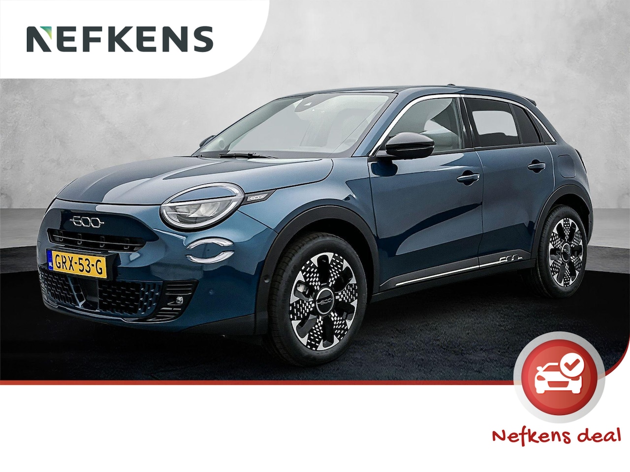Fiat 600 - SUV La Prima 100 pk Automaat | Navigatie | Achteruitrijcamera | Parkeersensoren Voor en Ac - AutoWereld.nl