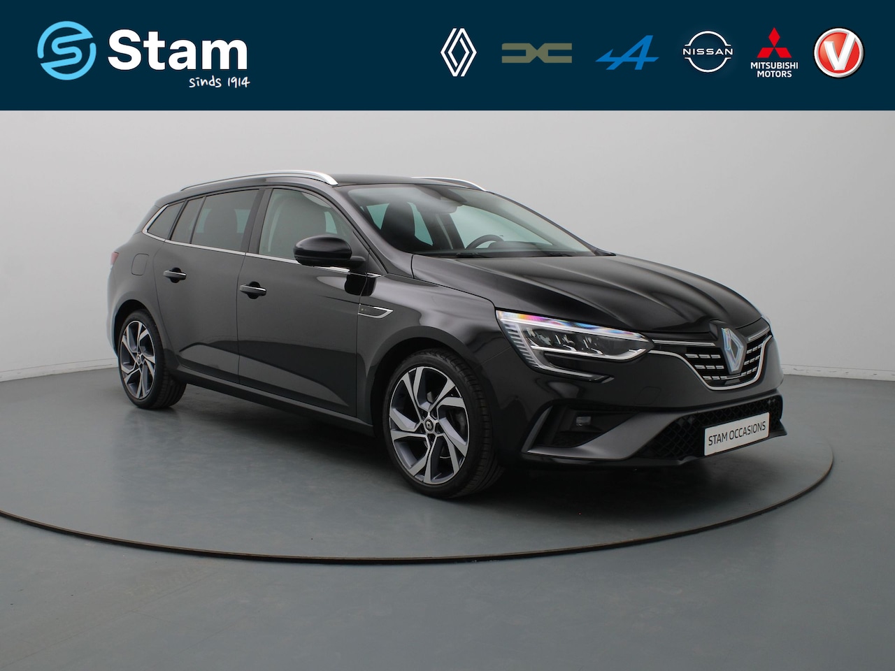 Renault Mégane Estate - TCe 160pk R.S. Line EDC/Automaat Adapt. cruise | Camera | Head-Up | Stoelverwarming | 18" - AutoWereld.nl
