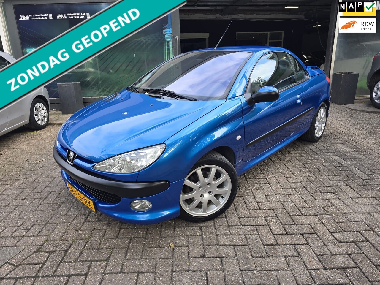 Peugeot 206 CC - 2.0-16V | INRUILKOOPJE | AIRCO | ELEC RAMEN | ANDROID | LMV | - AutoWereld.nl