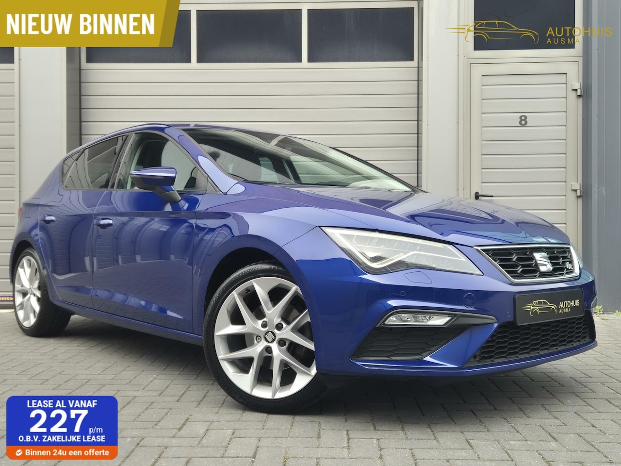 Seat Leon - 1.4 EcoTSI FR Sound/Carplay/Cruise/Led/Sfeer/Sport - AutoWereld.nl