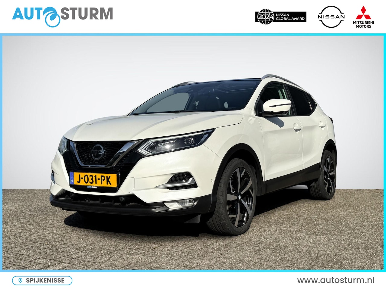 Nissan Qashqai - 1.3 DIG-T Tekna | Trekhaak | Panoramadak | Apple Carplay/Android Auto | Stoelverwarming | - AutoWereld.nl