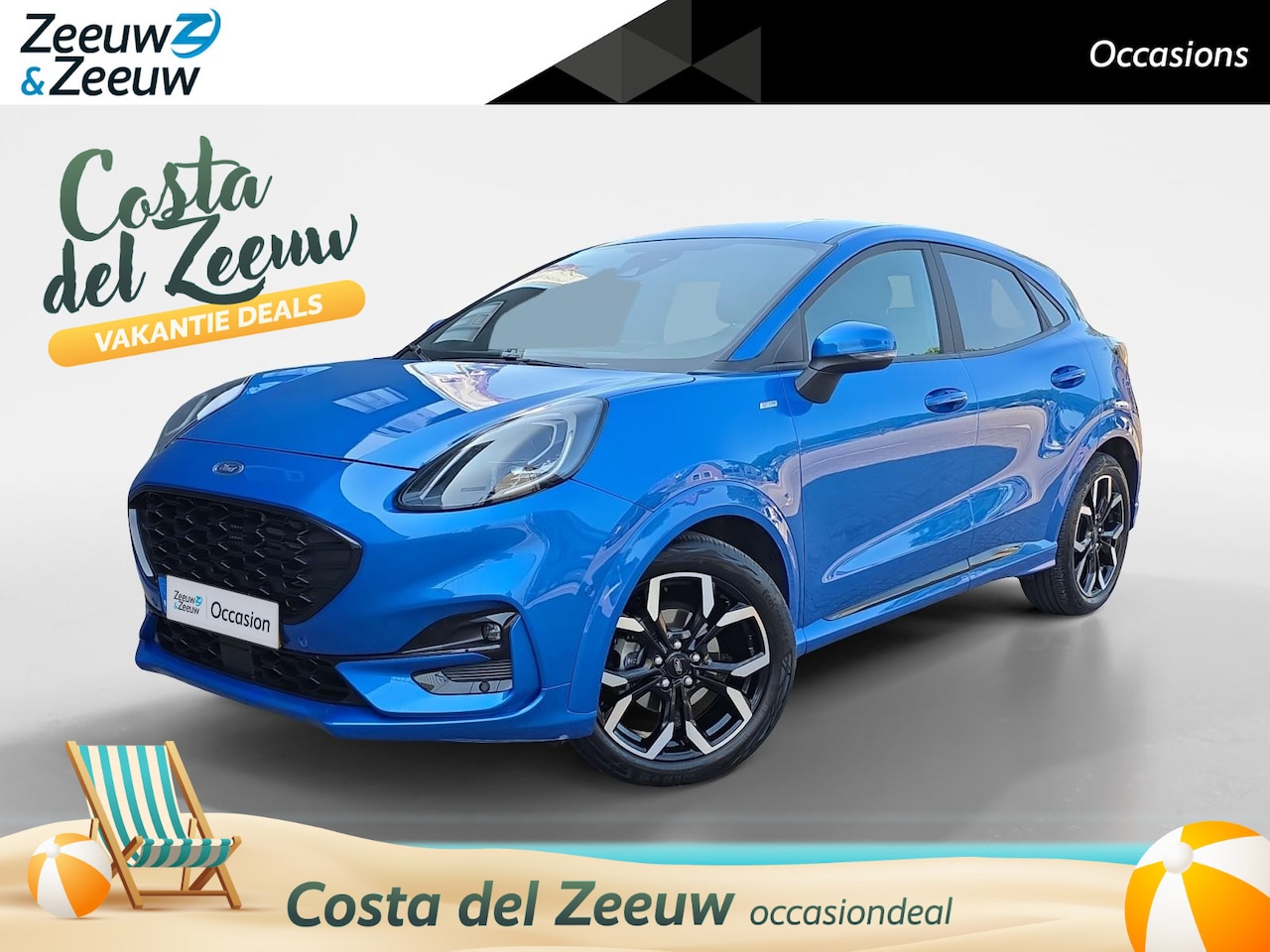 Ford Puma - 1.0 EcoBoost Hybrid ST Line X Automaat | Winter Pack | Dodehoek Detectie | Achteruitrijcam - AutoWereld.nl