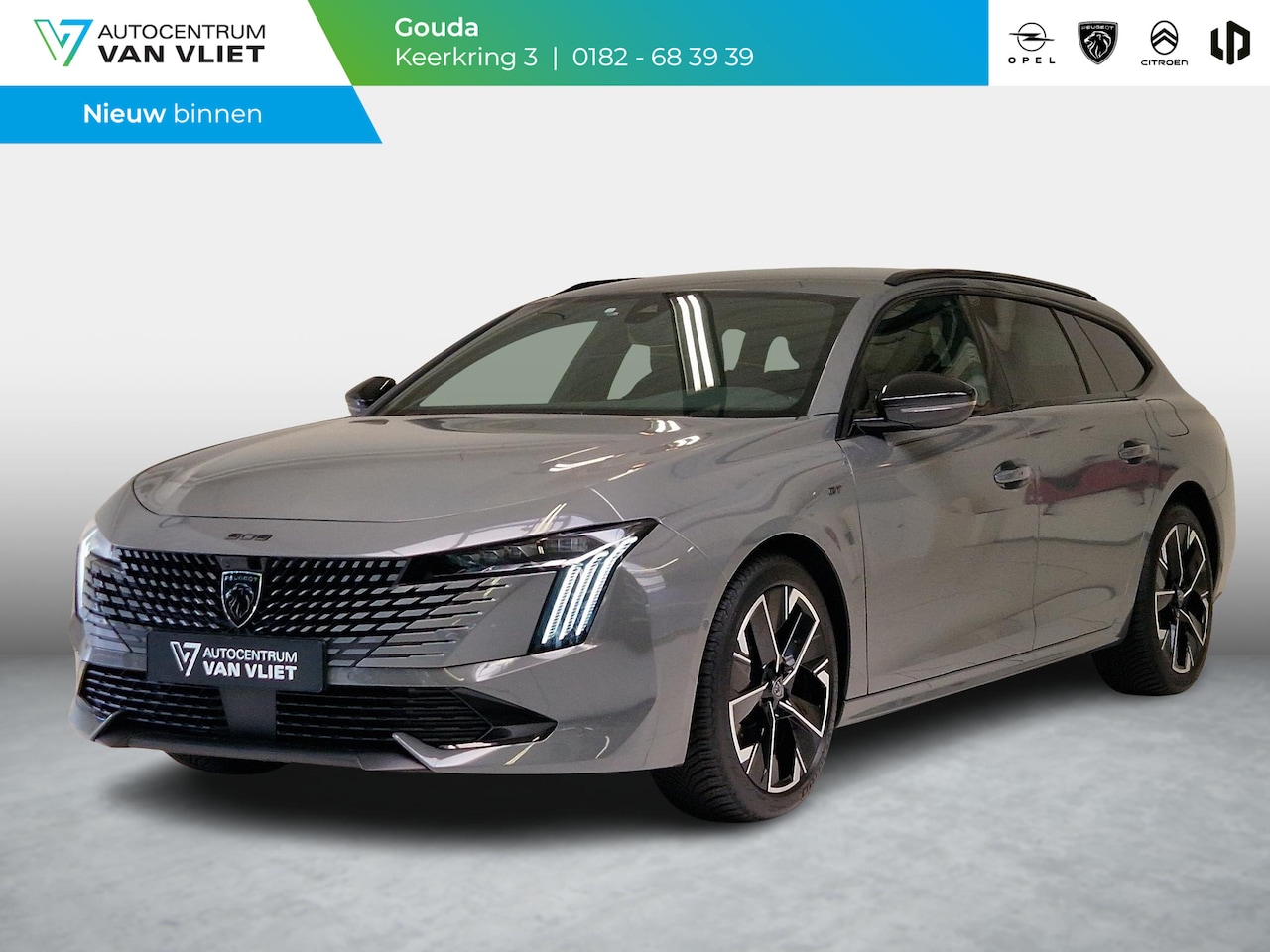 Peugeot 508 SW - 1.6 HYbrid 180 GT 7,4 kW boordlader | Alcantara | Navigatie | Achteruitrijcamera | Adaptiv - AutoWereld.nl