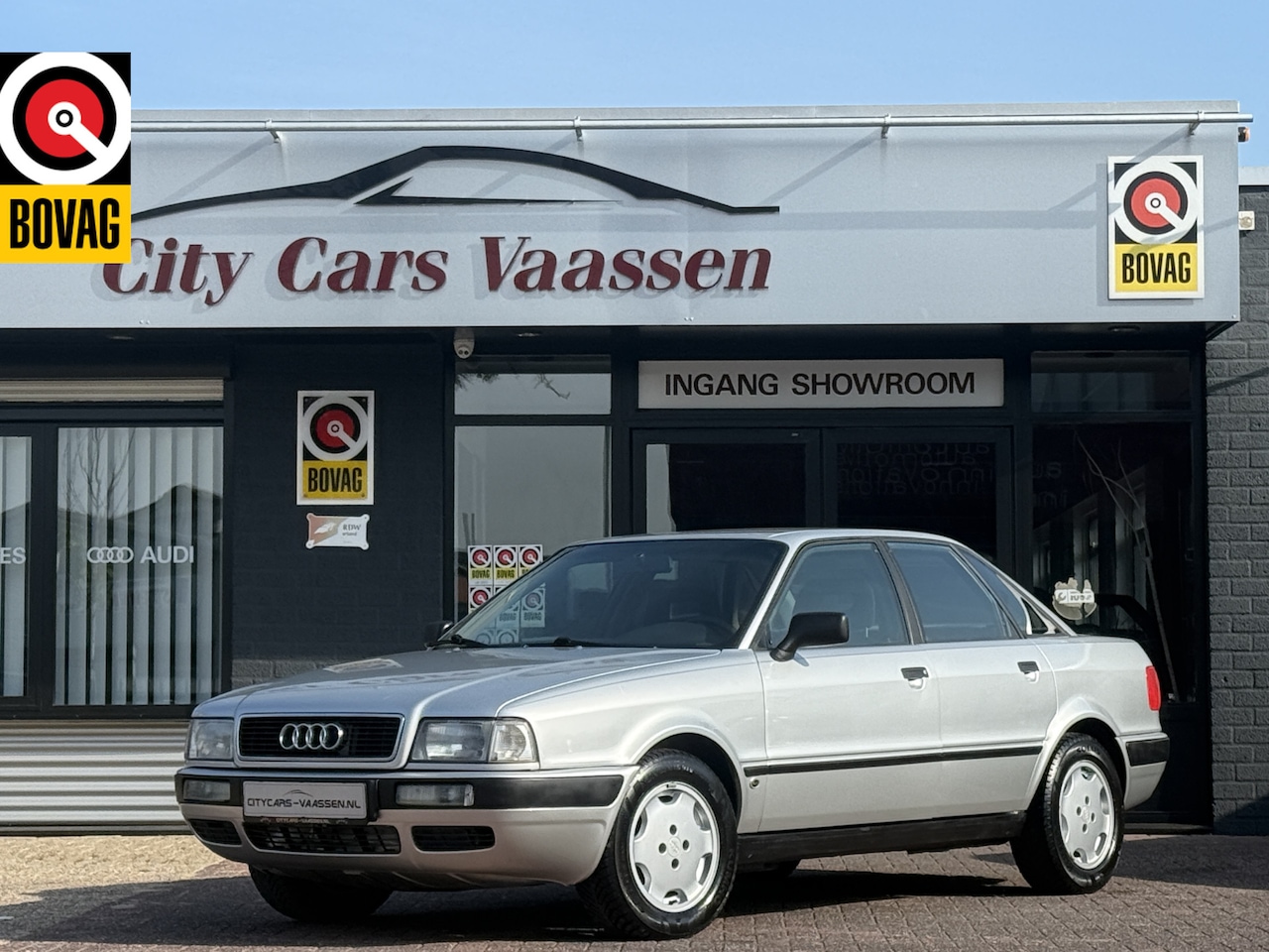 Audi 80 - 2.0 E automaat uniek slechts!!! 57 dkm airco stuurbekrachtiging elktr pakket lmv 15 inch - AutoWereld.nl