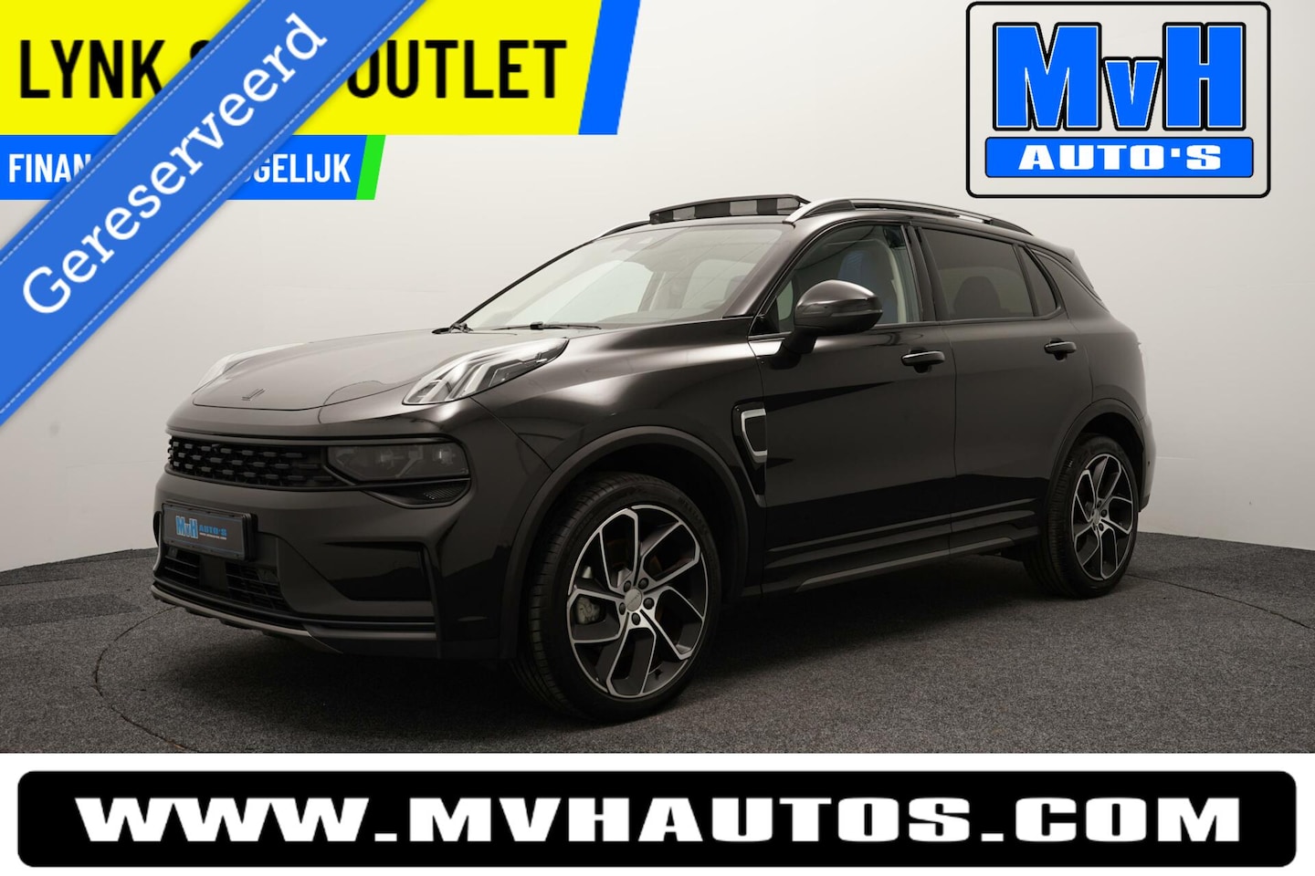 Lynk & Co 01 - 1.5 Plug-in Hybride|FULL BLACK|360°CAM|PANO|NAP - AutoWereld.nl