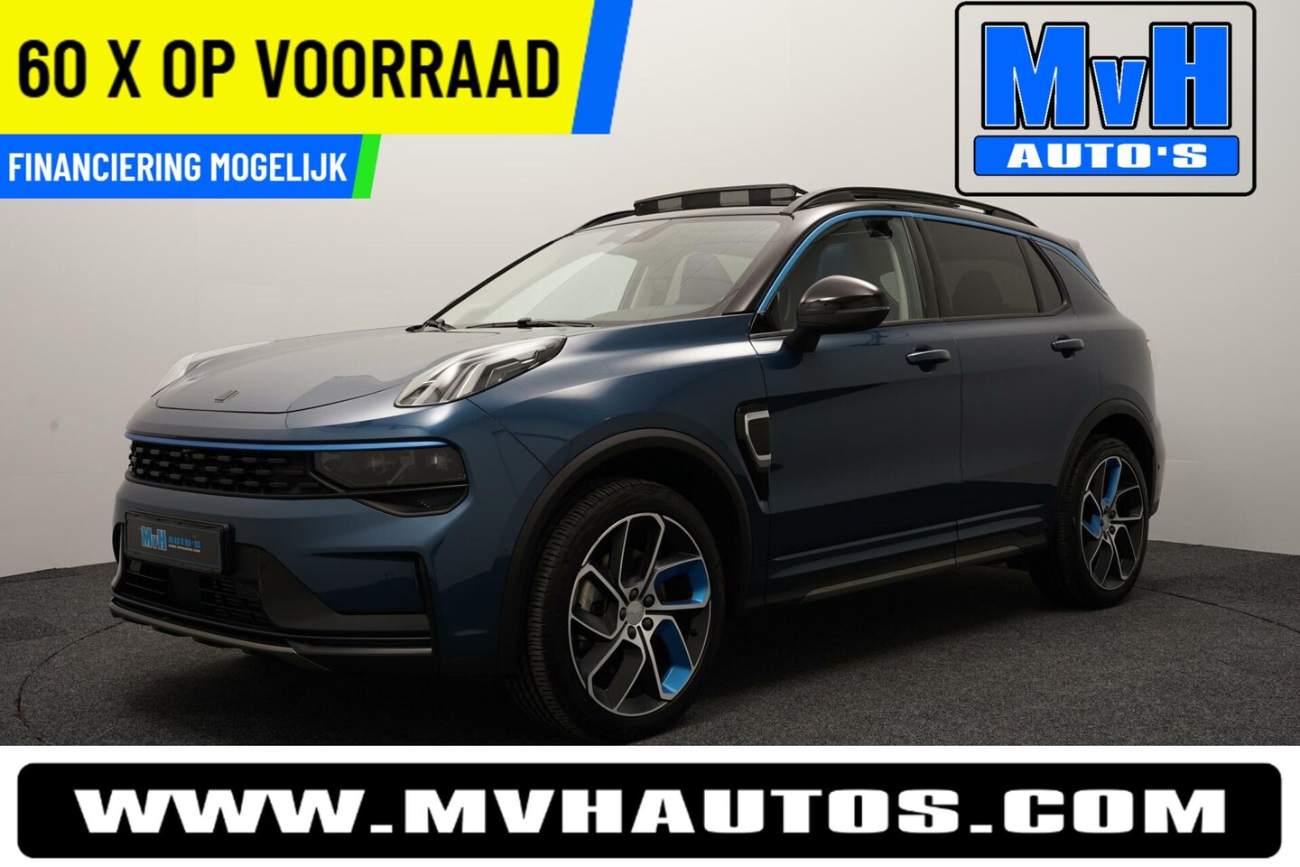 Lynk & Co 01 - 1.5 Plug-in Hybride|ZWARTE.HEMEL|360ºCAM|PANO|NAP - AutoWereld.nl