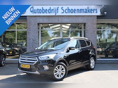 Ford Kuga - 1.5 EcoBoost Titanium TREKHAAK-ELEC HALF-LEER STUUR/RUIT/STOEL/VERW. CARPLAY NAVI CLIMA CR