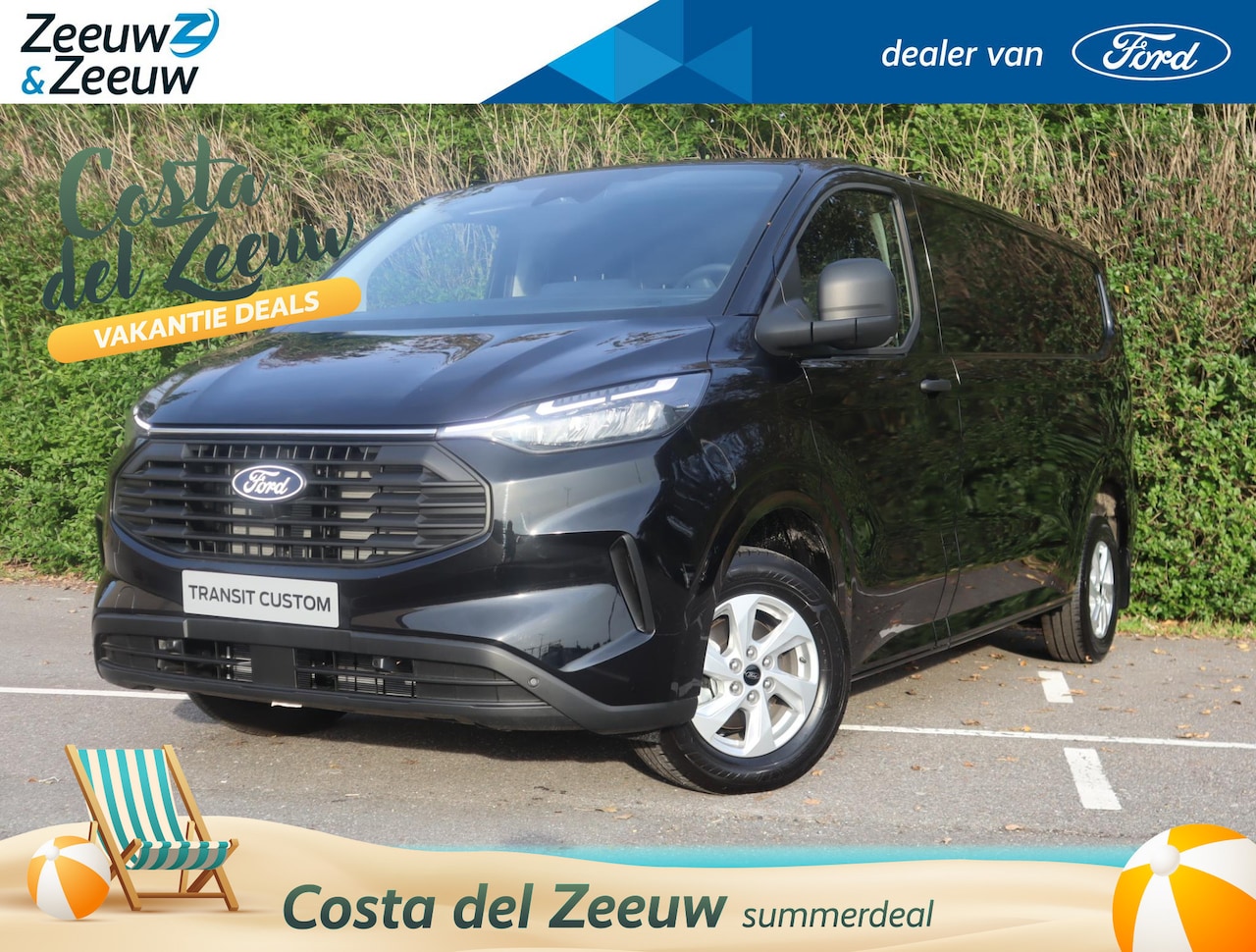 Ford Transit Custom - 320 2.0 TDCI L2H1 Trend 170Pk AWD | Voor en Achterwiel aandrijving | Automaat | Draadloos - AutoWereld.nl