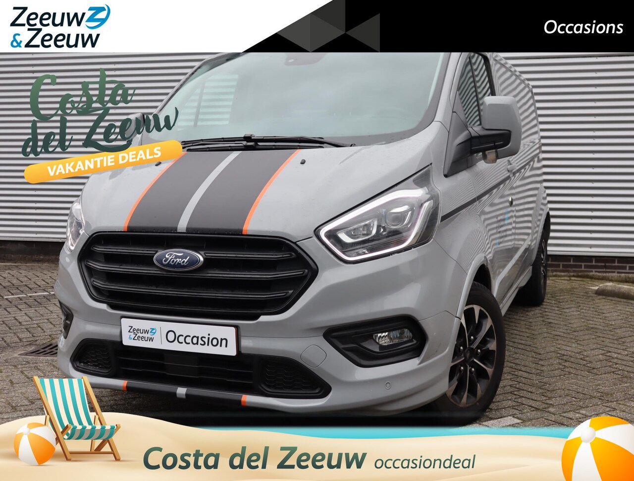 Ford Transit Custom - 320 2.0 TDCI L2H1 Sport | Zeer nette auto | Trekhaak | Bi-Xenon | Navigatie | Elektrisch v - AutoWereld.nl
