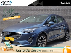 Ford Fiesta - 1.0 EcoBoost Hybrid Titanium 125pk | DEMO | Stoel- stuur en voorruitverwarming | Navigatie